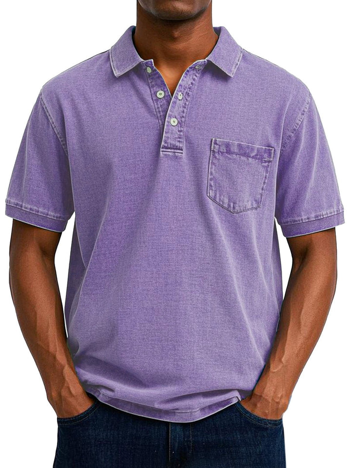 Amberson | Herre Polo - shirt med Knapper - ARTIKA - Polo Shirt