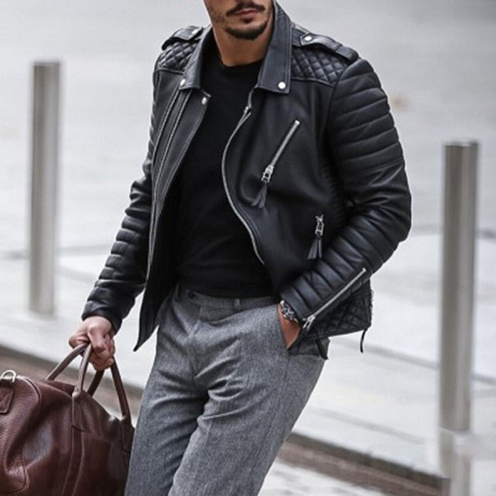 Bjarke | Luksuriøs quiltet herrejakke - ARTIKA - Men's Jackets