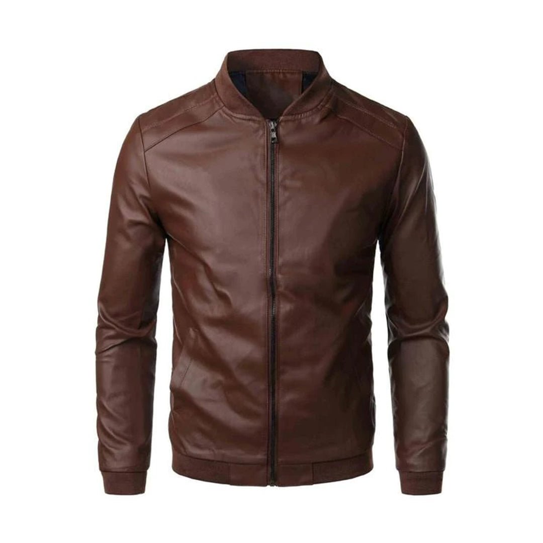 Casper | Klassisk læderjakke til mænd - ARTIKA - Men's Jackets