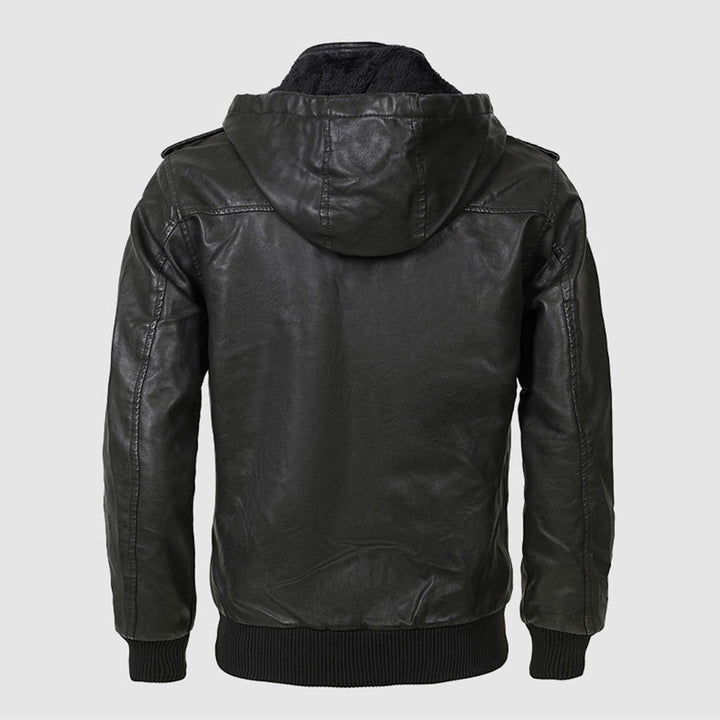 Esben | Klassisk Biker Læderjakke - ARTIKA - Men's Jackets
