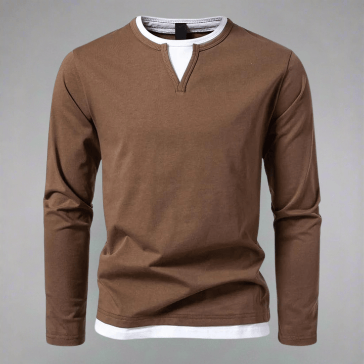 Gorm | Langærmet V - hals Sweater - ARTIKA - Sweater