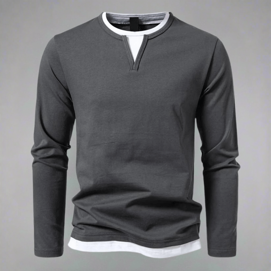 Gorm | Langærmet V - hals Sweater - ARTIKA - Sweater