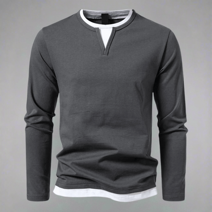 Gorm | Langærmet V - hals Sweater - ARTIKA - Sweater