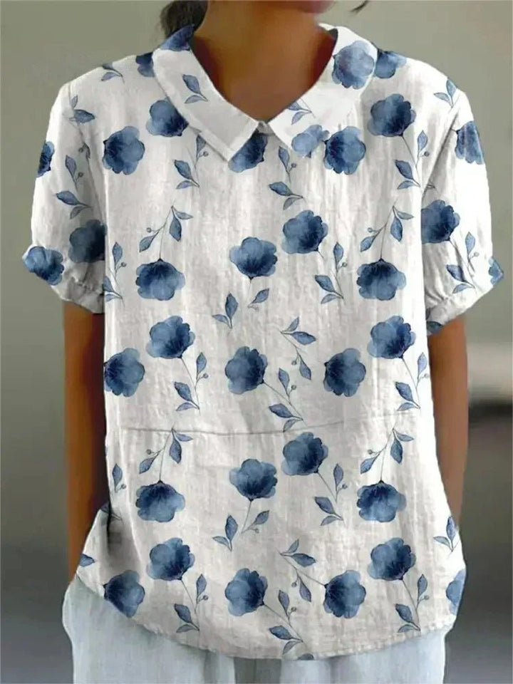 Greta | Afslappet Sommertop - ARTIKA - Blouse & Shirts