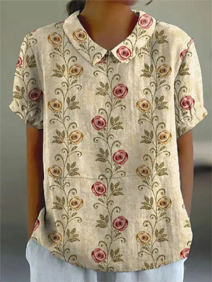 Greta | Afslappet Sommertop - ARTIKA - Blouse & Shirts