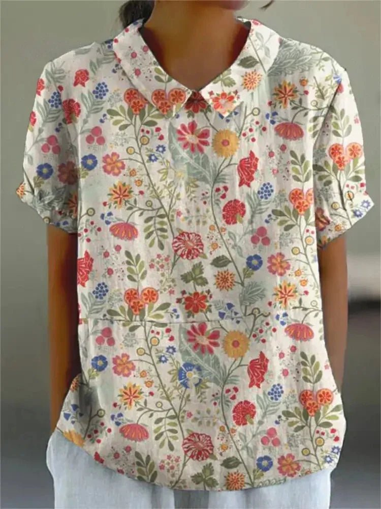 Greta | Afslappet Sommertop - ARTIKA - Blouse & Shirts