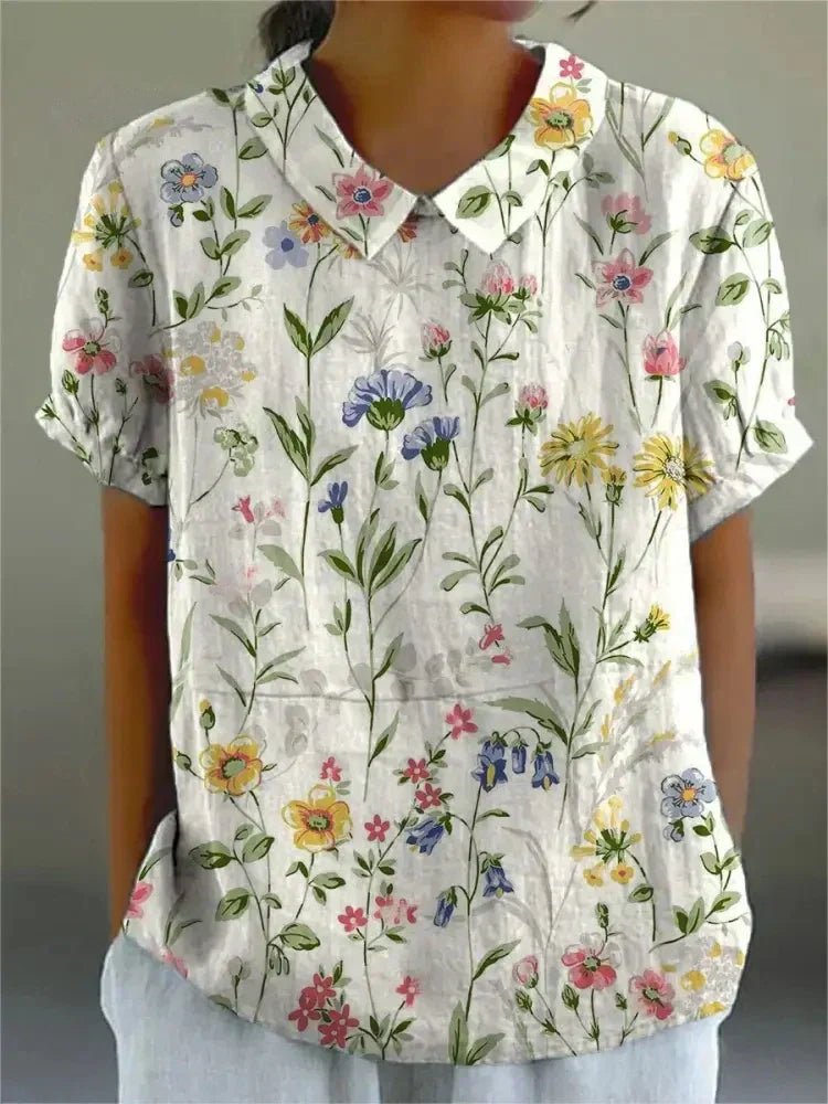 Greta | Afslappet Sommertop - ARTIKA - Blouse & Shirts