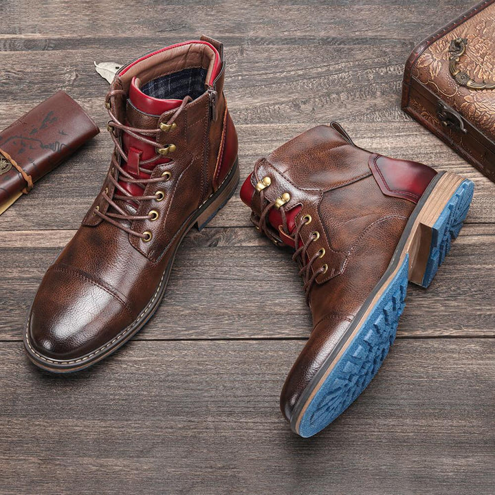Hakon | Håndlavede læder Oxford - støvler - ARTIKA - Boots