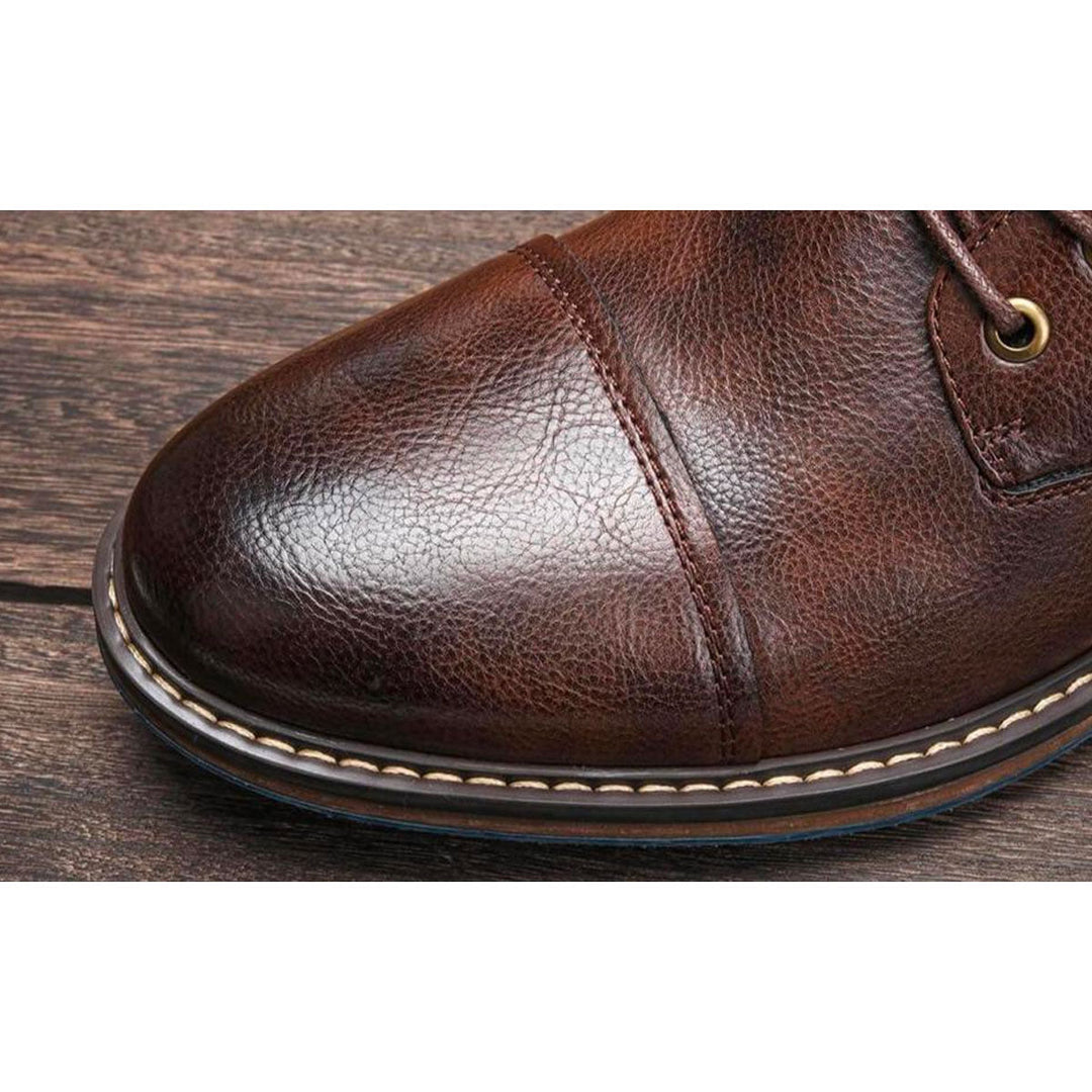 Hakon | Håndlavede læder Oxford - støvler - ARTIKA - Boots