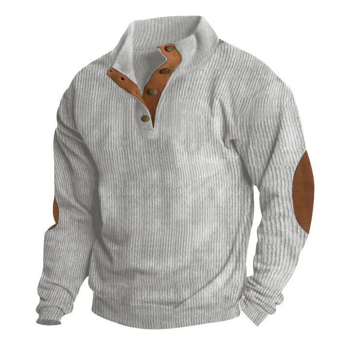 Henri™ | Ribbet Knap - trøje - ARTIKA - Sweater