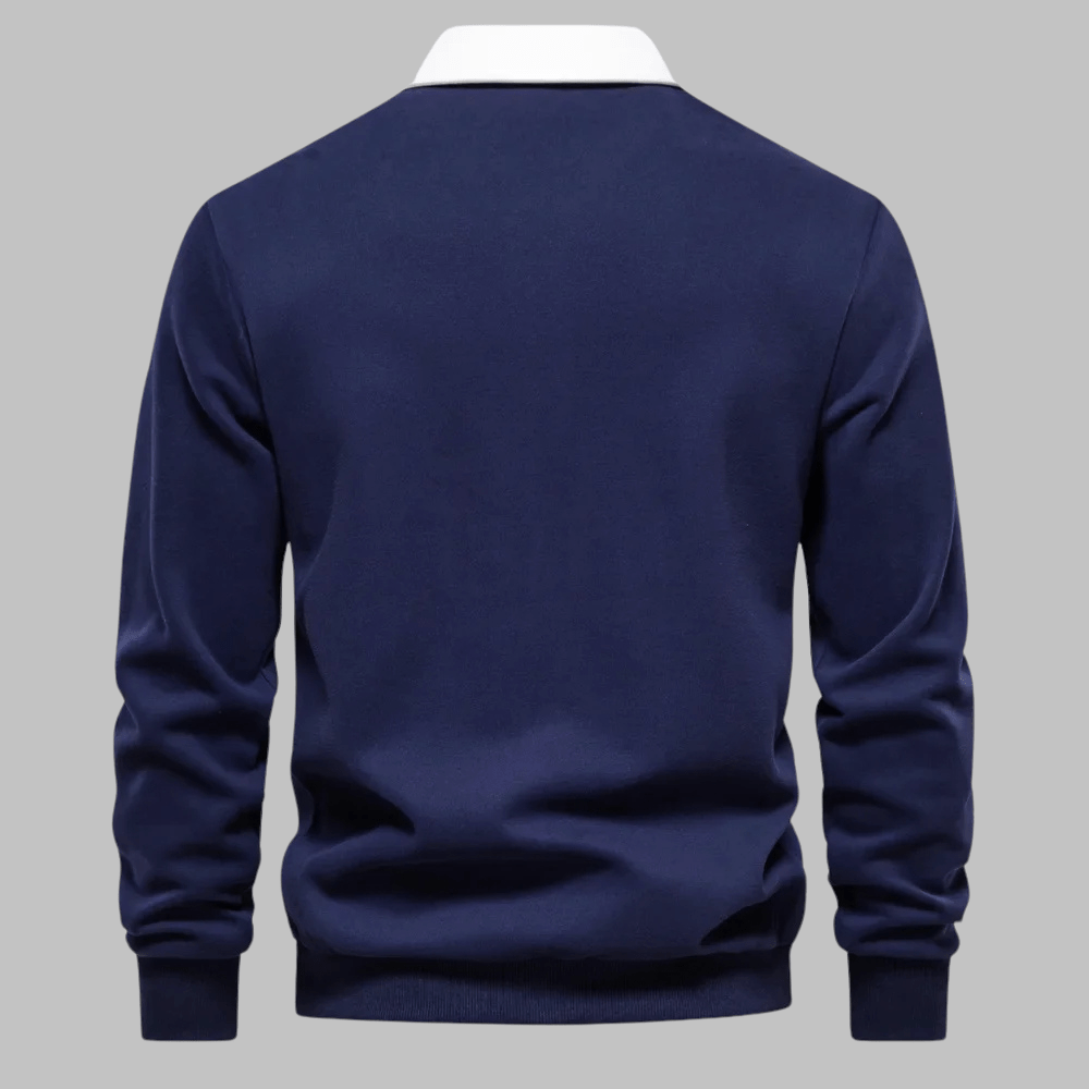 Henrik | Afslappet Polo - sweatshirt - ARTIKA - Polo Shirt
