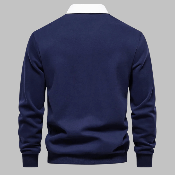 Henrik | Afslappet Polo - sweatshirt - ARTIKA - Polo Shirt
