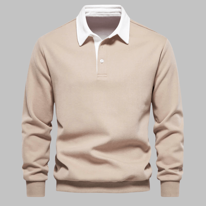 Henrik | Afslappet Polo - sweatshirt - ARTIKA - Polo Shirt