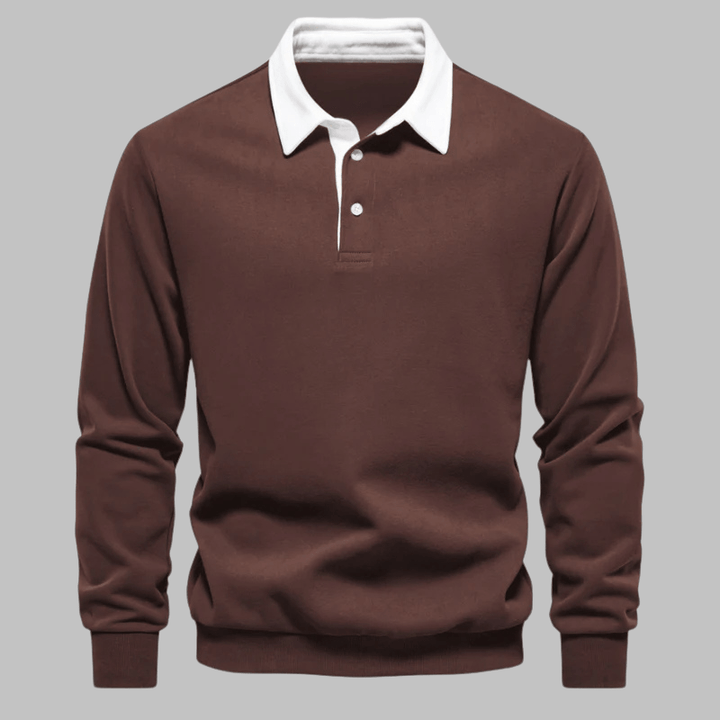 Henrik | Afslappet Polo - sweatshirt - ARTIKA - Polo Shirt