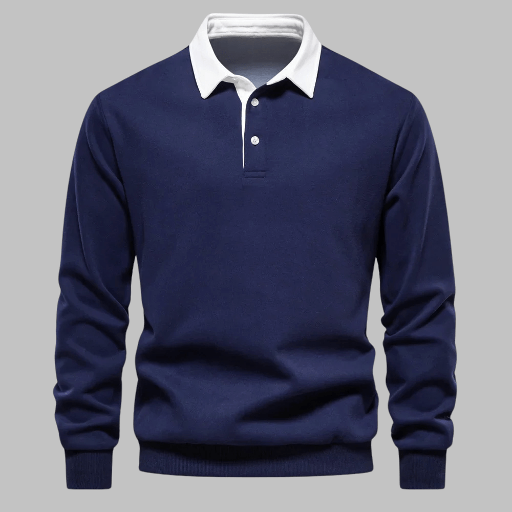 Henrik | Afslappet Polo - sweatshirt - ARTIKA - Polo Shirt