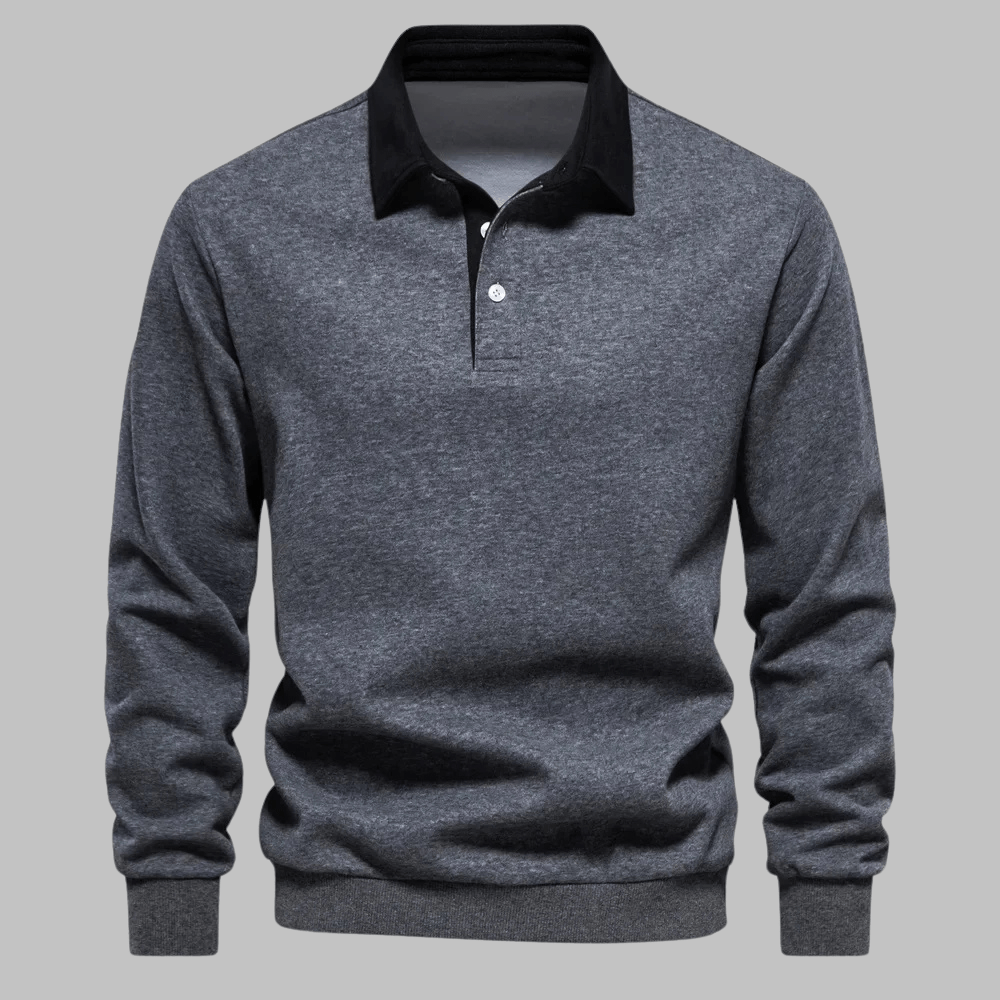 Henrik | Afslappet Polo - sweatshirt - ARTIKA - Polo Shirt
