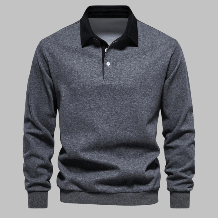Henrik | Afslappet Polo - sweatshirt - ARTIKA - Polo Shirt