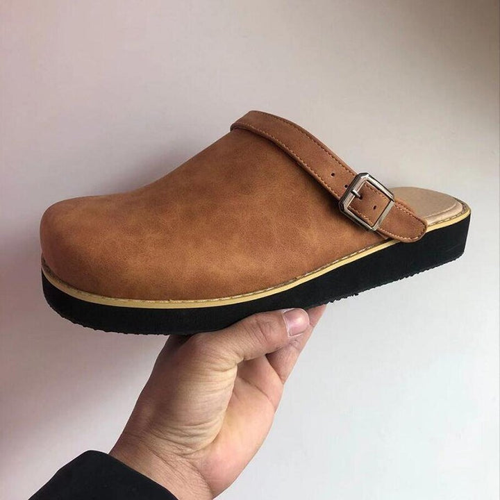 Jacob | Komfortable læder - slip - on træsko - ARTIKA - Sandals