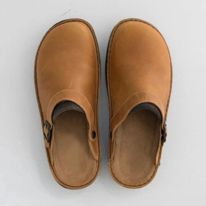 Jacob | Komfortable læder - slip - on træsko - ARTIKA - Sandals