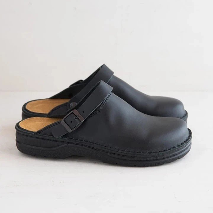 Jacob | Komfortable læder - slip - on træsko - ARTIKA - Sandals