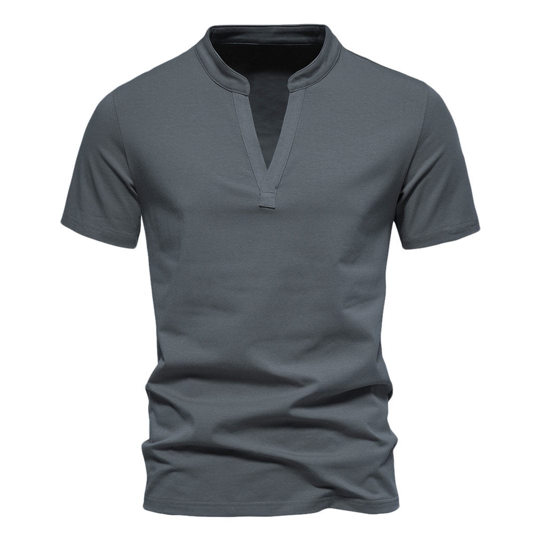 Karl | V - hals T-shirt i Premiumkvalitet - ARTIKA - Polo Shirt