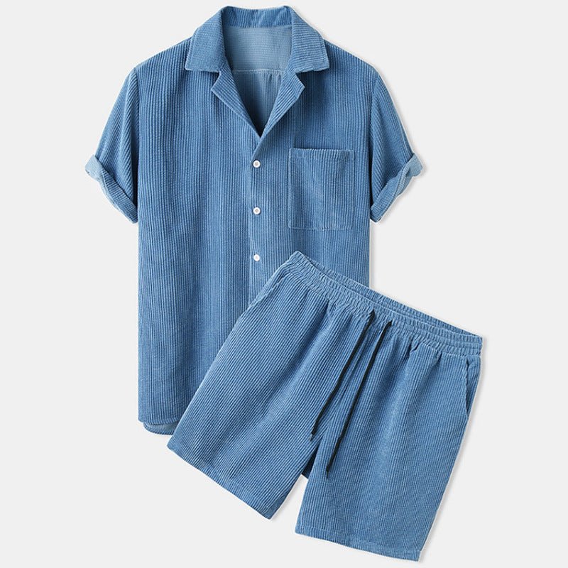 Kenneth – Sommerligt sæt i cord - ARTIKA - Outfit Set