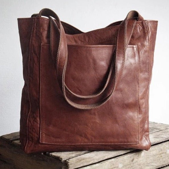 Karla | Elegant Minimalistisk Lædertaske