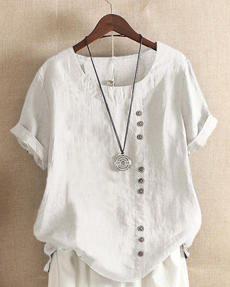 Marie | Let Kortærmet Bluse - ARTIKA - Blouse & Shirts