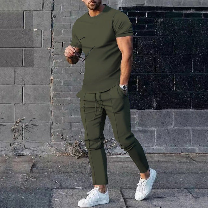 Mark | Sæt med lange bukser og T-shirt - ARTIKA - Outfit Set