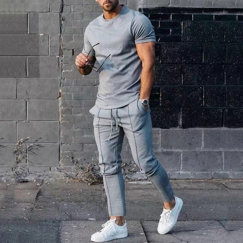 Mark | Sæt med lange bukser og T-shirt - ARTIKA - Outfit Set