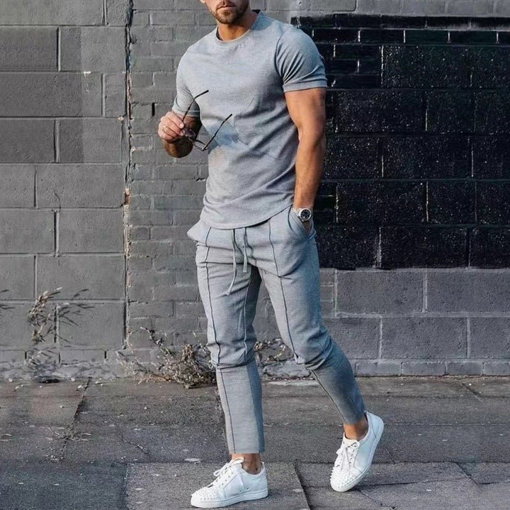 Mark | Sæt med lange bukser og T-shirt - ARTIKA - Outfit Set