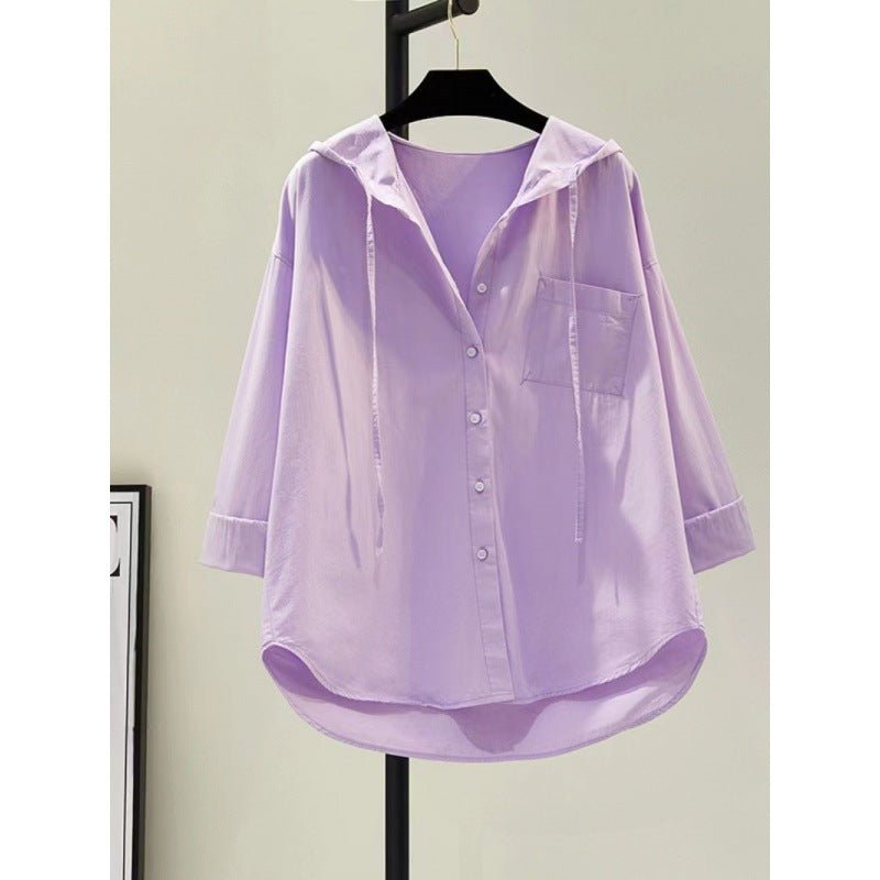 Martina | Let Bluse med Hætte - ARTIKA - Blouse & Shirts