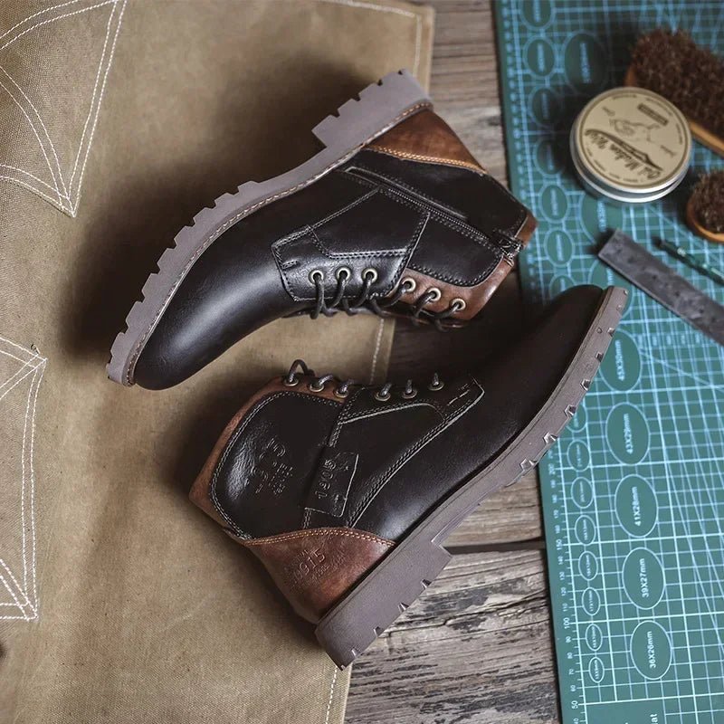 Maximus | Læder Herre Casual British Style Støvler - ARTIKA - Boots
