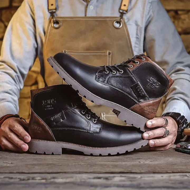Maximus | Læder Herre Casual British Style Støvler - ARTIKA - Boots