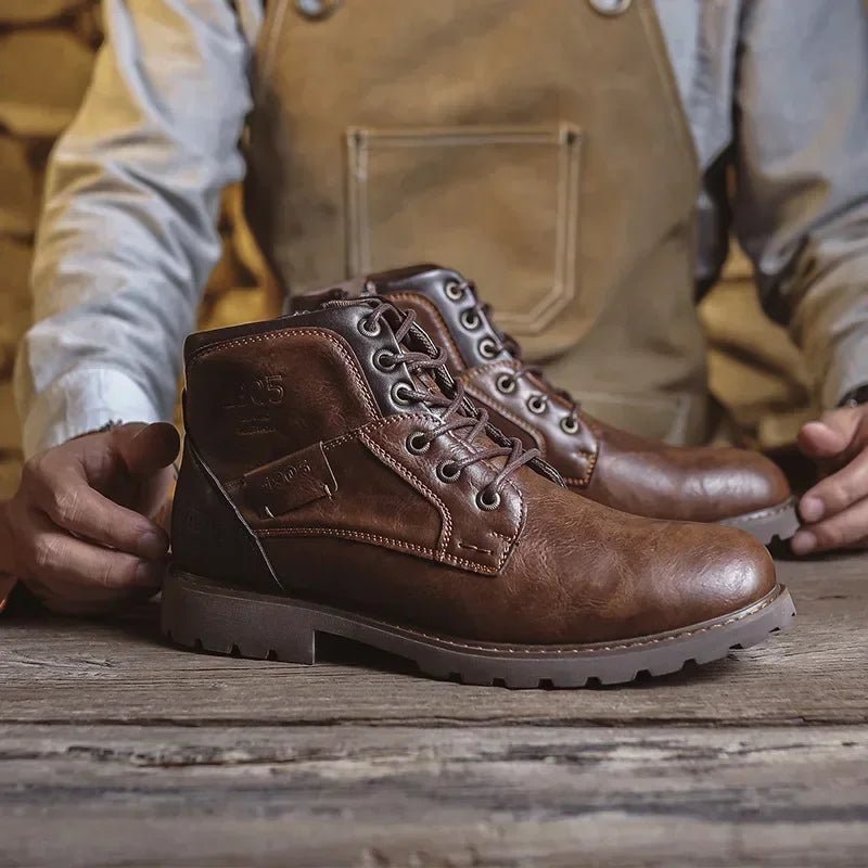 Maximus | Læder Herre Casual British Style Støvler - ARTIKA - Boots