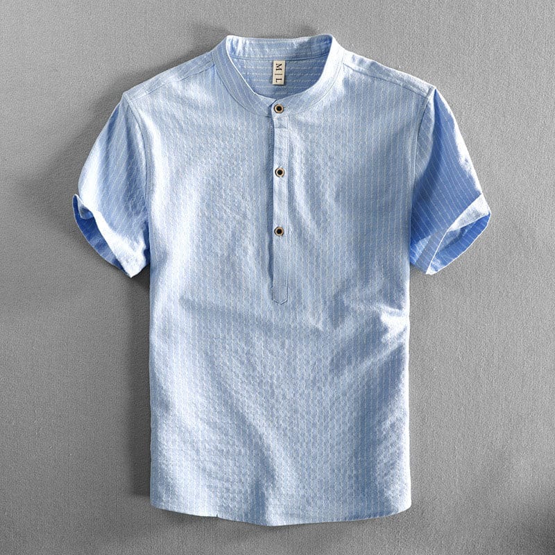 Michele | Poloskjorte i Linned - ARTIKA - Polo Shirt