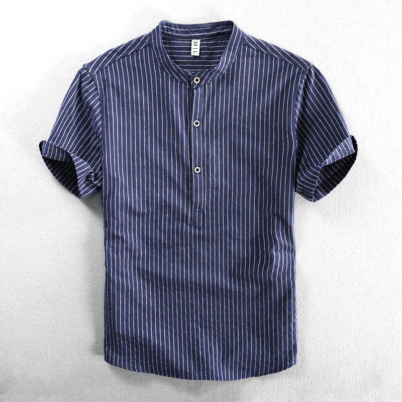 Michele | Poloskjorte i Linned - ARTIKA - Polo Shirt