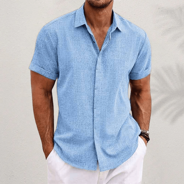 Oliver | Afslappet Sommerskjorte Med Korte Ærmer - ARTIKA - Polo Shirt