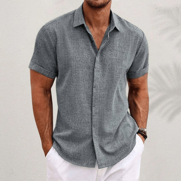 Oliver | Afslappet Sommerskjorte Med Korte Ærmer - ARTIKA - Polo Shirt