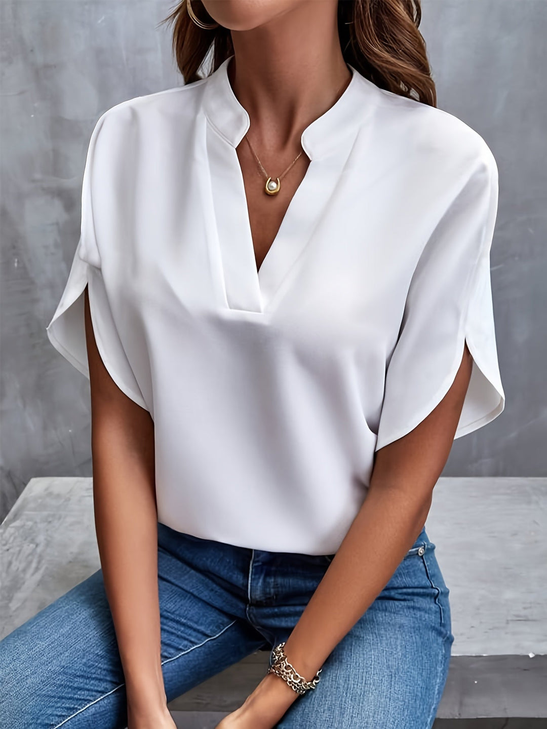 Vivi™ | Elegant Let Bluse til Kvinder - ARTIKA - Blouse & Shirts